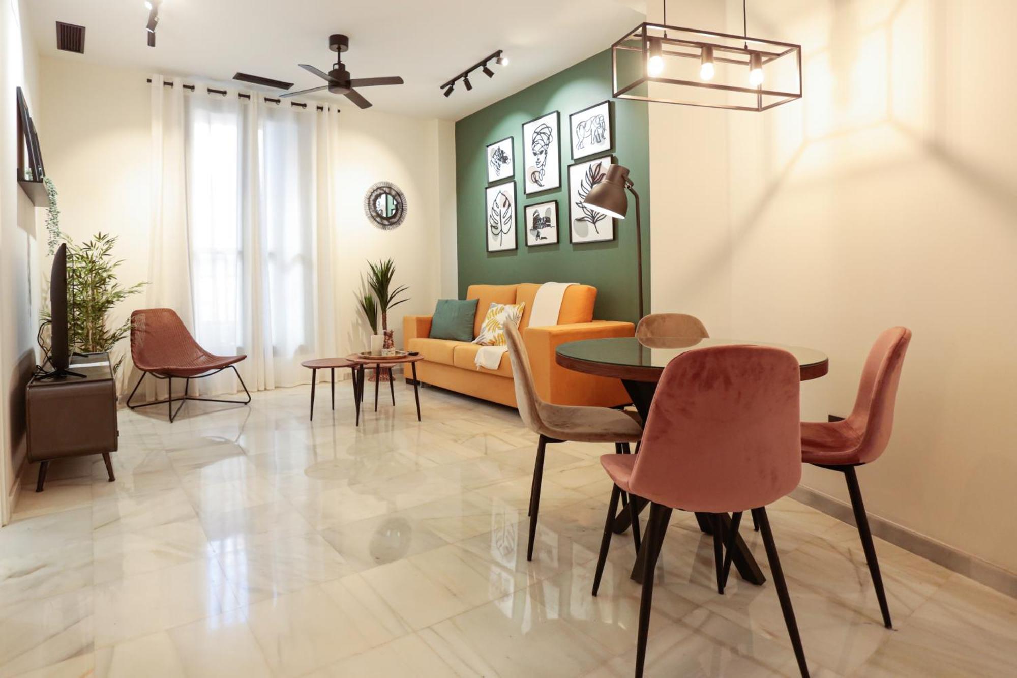 Monkeys Apartments Cervantes Séville Extérieur photo